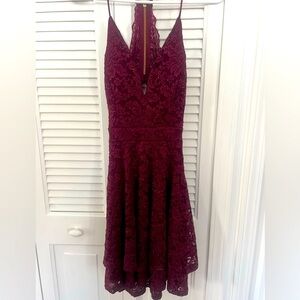 Cute juniors mini lace dress
